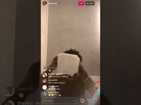 Lil Uzi Vert Taking A Bath On Instagram Live And Looks Really Depressed