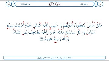 سورة البقرة / الآية 261 / محمود الخليل الحصري