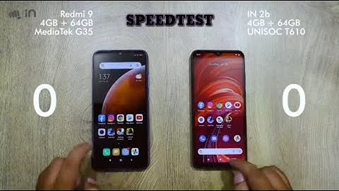 MICROMAX IN 2B V/S REDMI 9 || SPEEDTEST COMPARISON ||