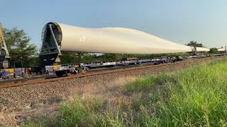Northbound BNSF blade train 9/1/21