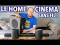 Un home cinema sans aucun cble denceinte 