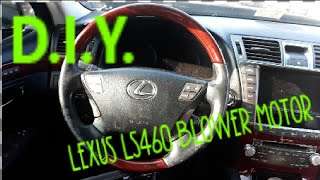 Front Four Seasons Blower Motor Blower Motor fits Lexus LS460 2007-2012 78NNYW