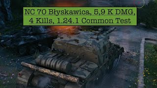NC 70 Blyskawica, 5,9 K DMG, 4 Kills, 1.24.1 Common Test