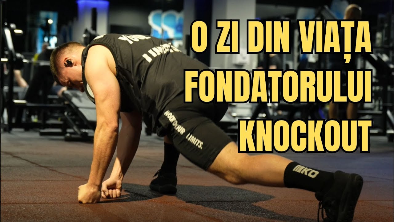 O ZI DIN VIAȚA FONDATORULUI KNOCKOUT 🥊 | Testare de echipamente + Vizita lui Andrei Ostrovanu