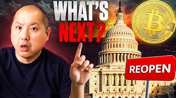 US Government Reopens… Whats Next For Bitcoin and Crypto?