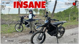 72 Volt Rawrr Mantis Ebike Explores Abandoned Golf Course