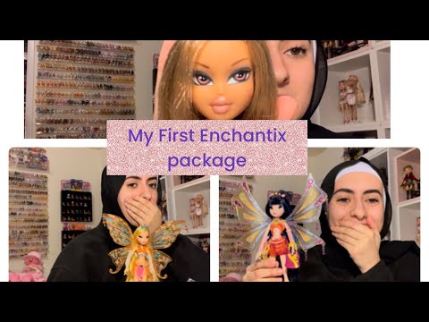 Winx Enchantix Musa and stella/ bratz Unboxing ! 👀