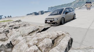 Cars vs Stones #14 BeamNG-Drive by DavidBra 6 views 2 weeks ago 4 minutes, 36 seconds