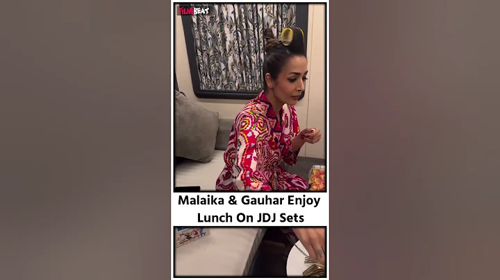 Farah Khan, Malaika Arora, Gauahar Khan, Jaaved Jaaferi Enjoy Lunch On Jhalak Dikhhla Jaa Sets