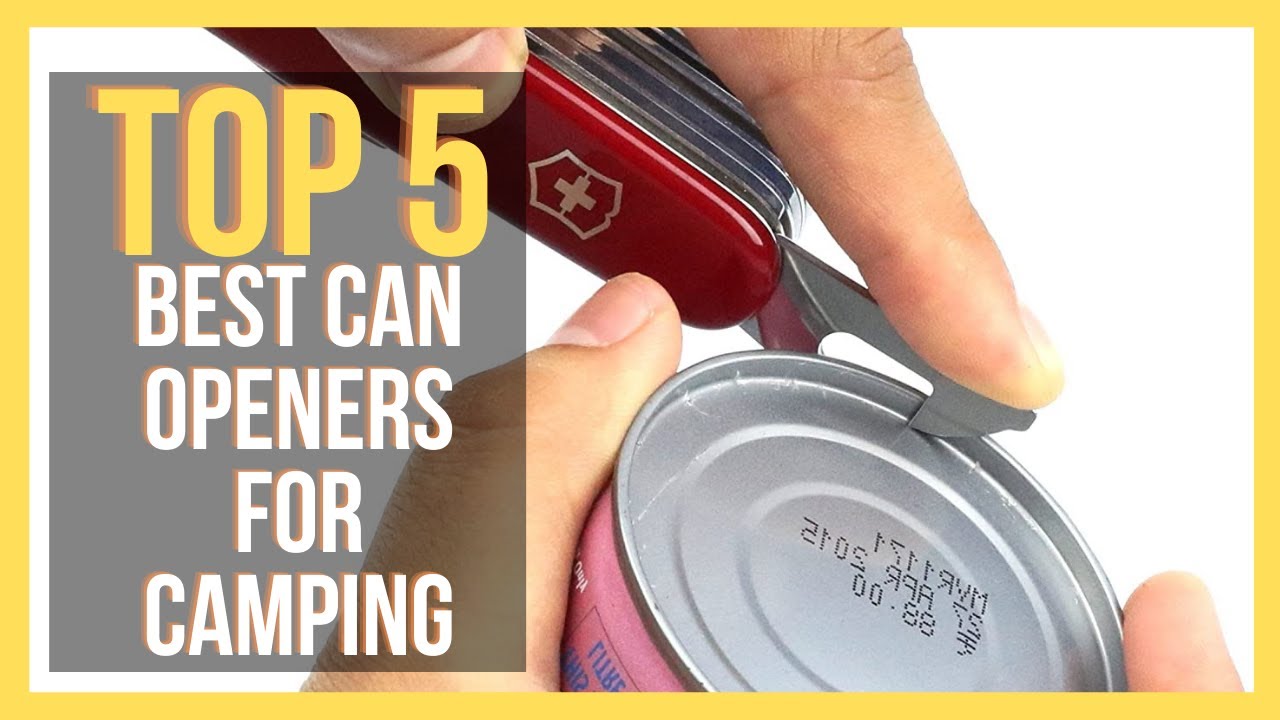 🌤️Top 7 Best Easy-use Can Openers for Camping - Winter Camping 2023 