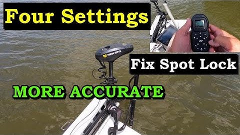 Optimaliseer de nauwkeurigheid van de Minn Kota spotlock met 4 tips