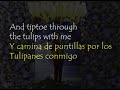 Tiny Tim - Tiptoe Thru' The Tulips (Sub. Español/Inglés)