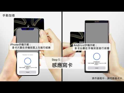 SuperCard超級悠遊卡－加值功能教學篇