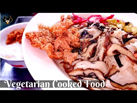 SINGAPORE HAWKER FOOD   Vegetarian Cooked Food (  )   Hong Lim Food Centre