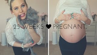 25 Weeks Pregnant (First Pregnancy) Second Trimester | Mommy & Baby Haul | Symptoms | Nursery