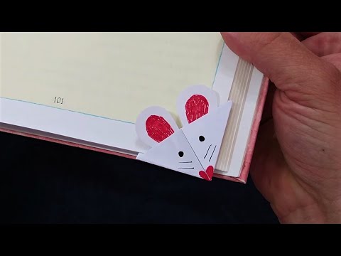 Video: Ako Označiť Knihu Záložkou Z Papiera