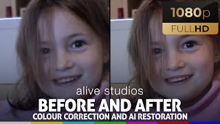 DVD AI Upscale and Restoration Before and After (2024) by Alive Studios 87 views 1 month ago 2 minutes, 27 seconds