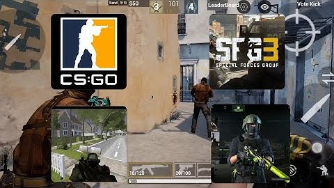4 best fps games for mobile high graphics | csgo mobile sfg3