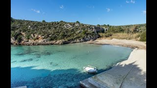 Apartamento en típica cala de Menorca con las aguas más cristalinas de la costa Sur. V2691