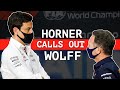 Horner Calls Out Wolff For "Roasting" His Own Team