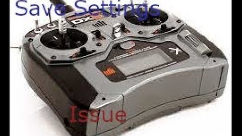 Dx6i "Save Settings" Problem Fixed!