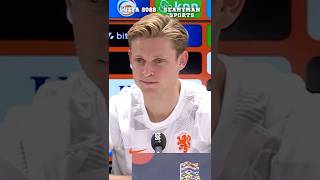 'I'm FLATTERED Man Utd are showing interest BUT I am at biggest club in the world' | Frenkie de Jong screenshot 5