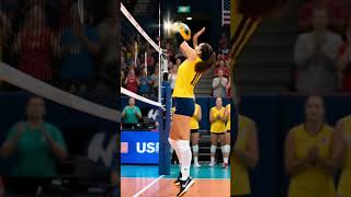 Zehra Gunes Volleyball Trick Shocks Usa Fans Viral Volleyball 2025