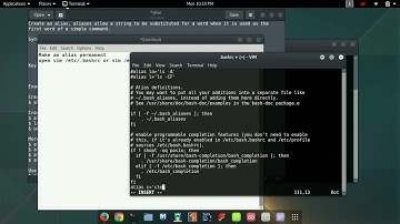 How to create permanent  alias in any Linux OS.