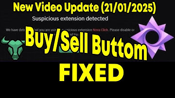 MIND-BLOWING Nova Click Buy Button Fix for Bullx Neo Revealed!