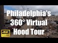 360° Immersive Virtual Walking Tour Philadelphia Extreme Trash Filled Hoods | BADLANDZ (INTERACTIVE)