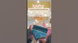 LESTARI cover kalimba by Ari Klorofil with tabs