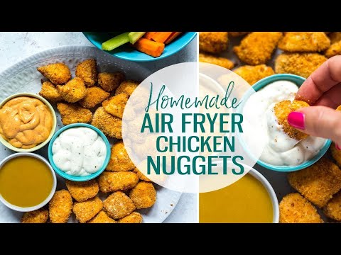 Air Fryer Chicken Nuggets (Easiest + Tastiest) - One Happy Housewife