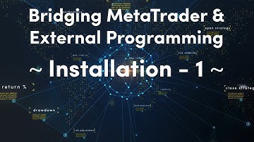 3) MT4 Setup | DWX ZeroMQ Connector for Algorithmic Trading