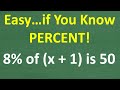 Understanding and Solving Percent Problems