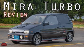 1992 Daihatsu Mira Avanzato TRXX Review  A Turbo Kei Car That Stole My Heart!