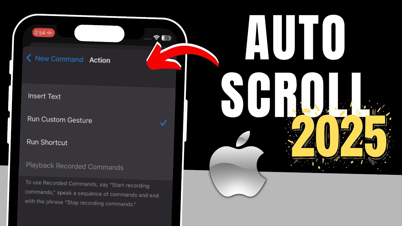 How to Auto Scroll on iPhone 2025 - YouTube
