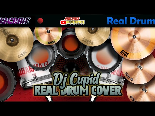 DJ CUPID REAL DRUM COVER class=