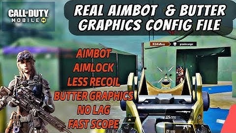NEW CODM AIMBOT FILE COMPLETE CONFIG LATEST ANTIBAN MAIN ID SAFE ✅