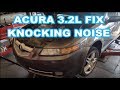 Acura TL 3.2L KNOCKING NOISE EXPLAINED HONDA failed timing belt tensioner