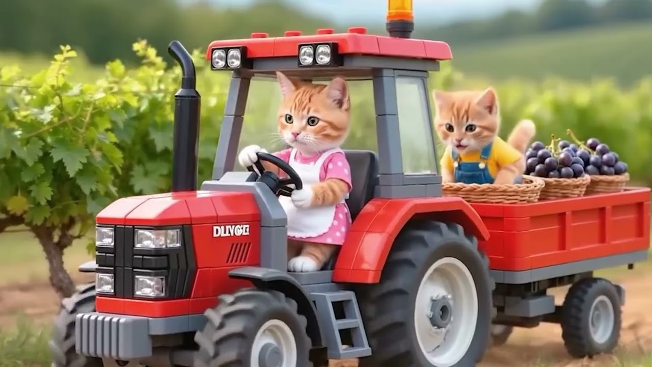 Cute Ginger Kitten Celebrates School Success at Waterpark 🎉🐱💦