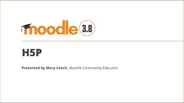 H5P in Moodle 3.8