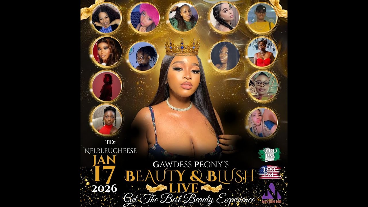 Gawdess Peony's Beauty & Blush Live: The Blacker The Berry The Sweeter The Juice