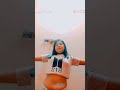 Chubby cute girl dance