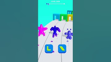 Blob Shifter 3D Level-2038 best cool game ever #funny #games #shorts