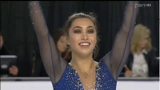 Gabrielle Daleman 2018 Canadian Tire National Skating Championships - FS & interview