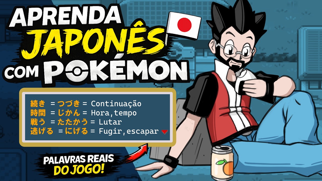 16 Pokemon Fire Red 🤔 Só que em Japonês - Aprenda Japonês com jogos retrô!