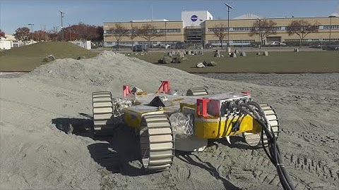 NASA prepares to launch its first ever robotic lunar rover, but first a test drive