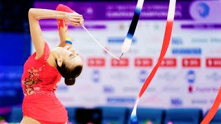 Eleonora Romanova Ribbon Music 2015 (Exact Cut)