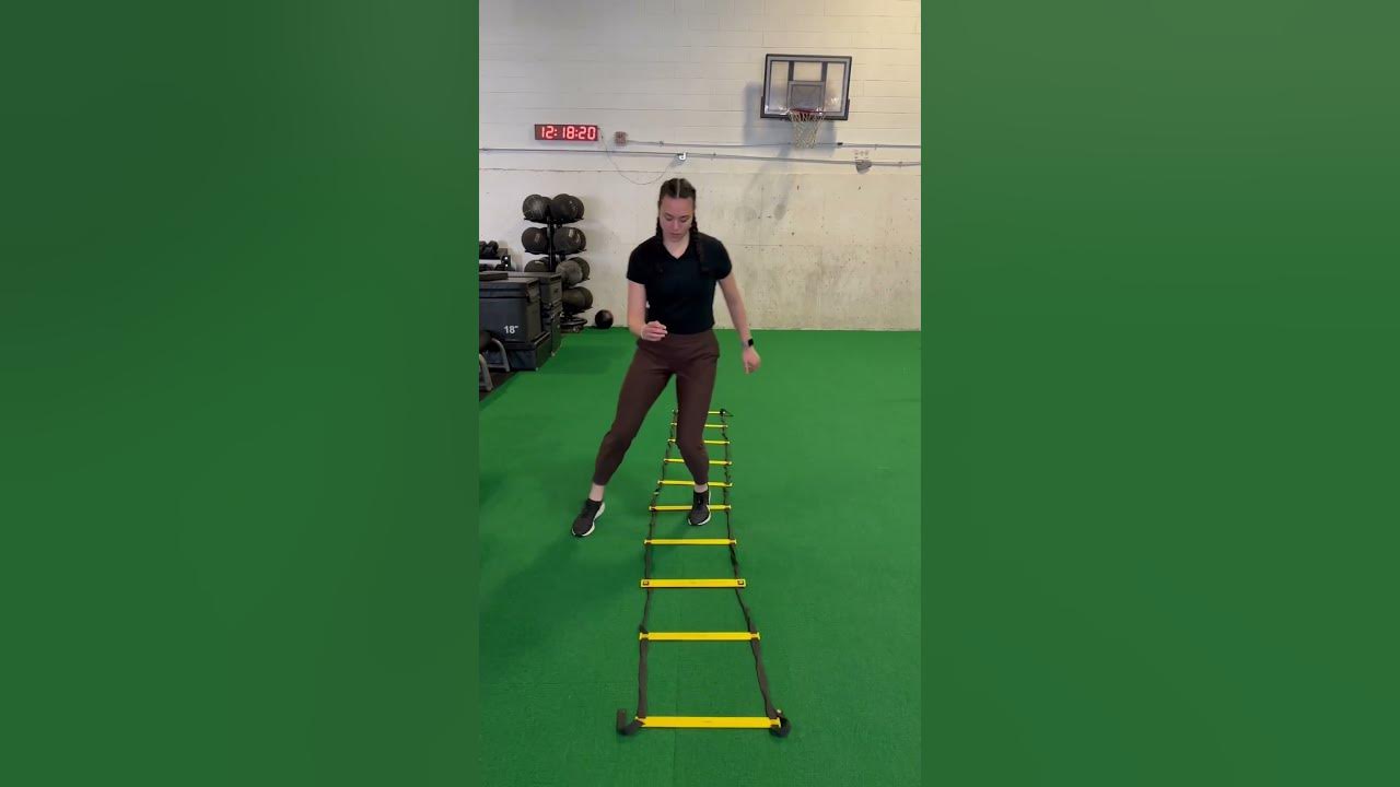 Icky Shuffle Speed Ladder Physical Therapy Agility Drills Return