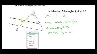 Leaving Cert Maths 2025 P2 Q5 | Parallel Lines &amp; Angles